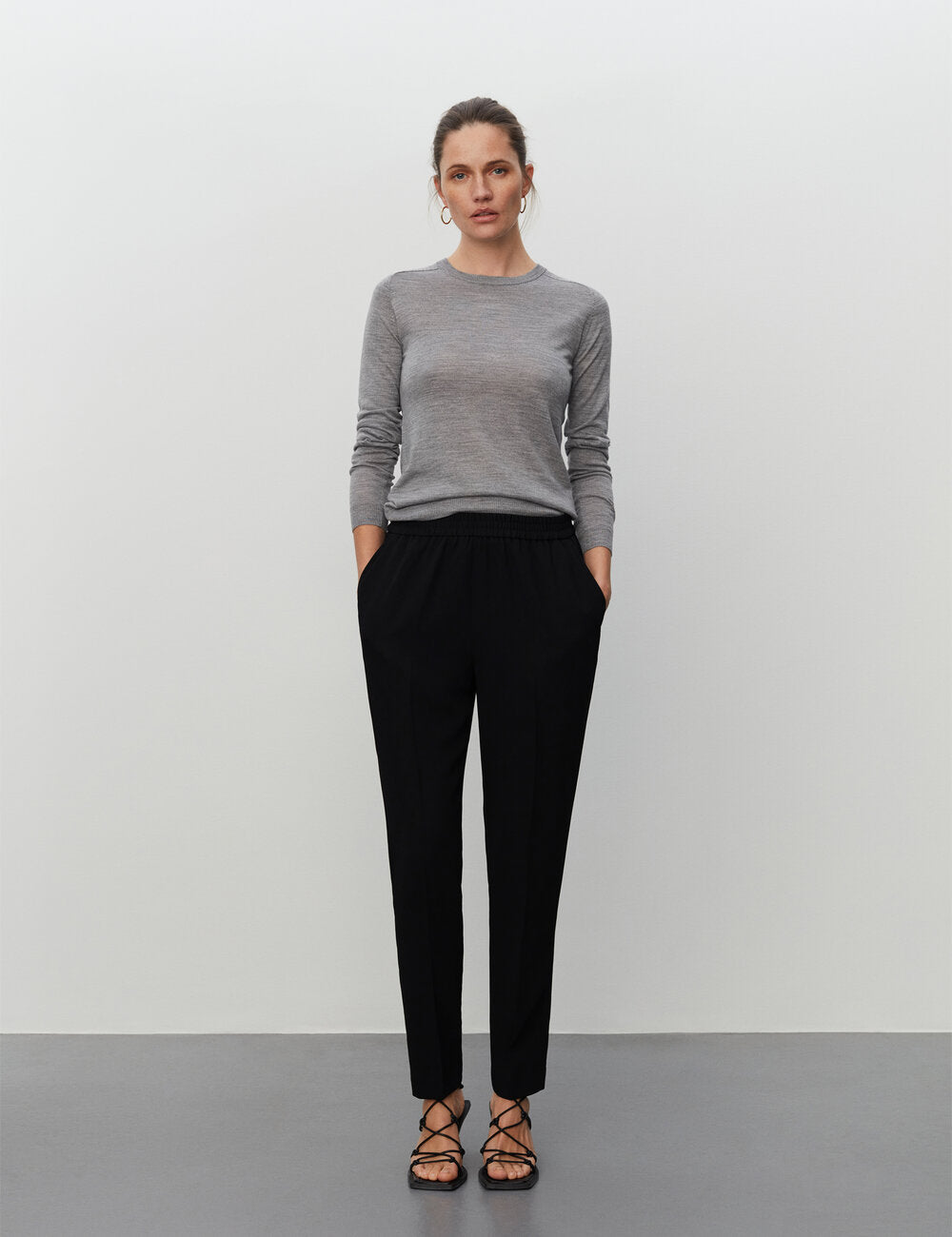 Malin Classic Gabardine, bukser - Sort